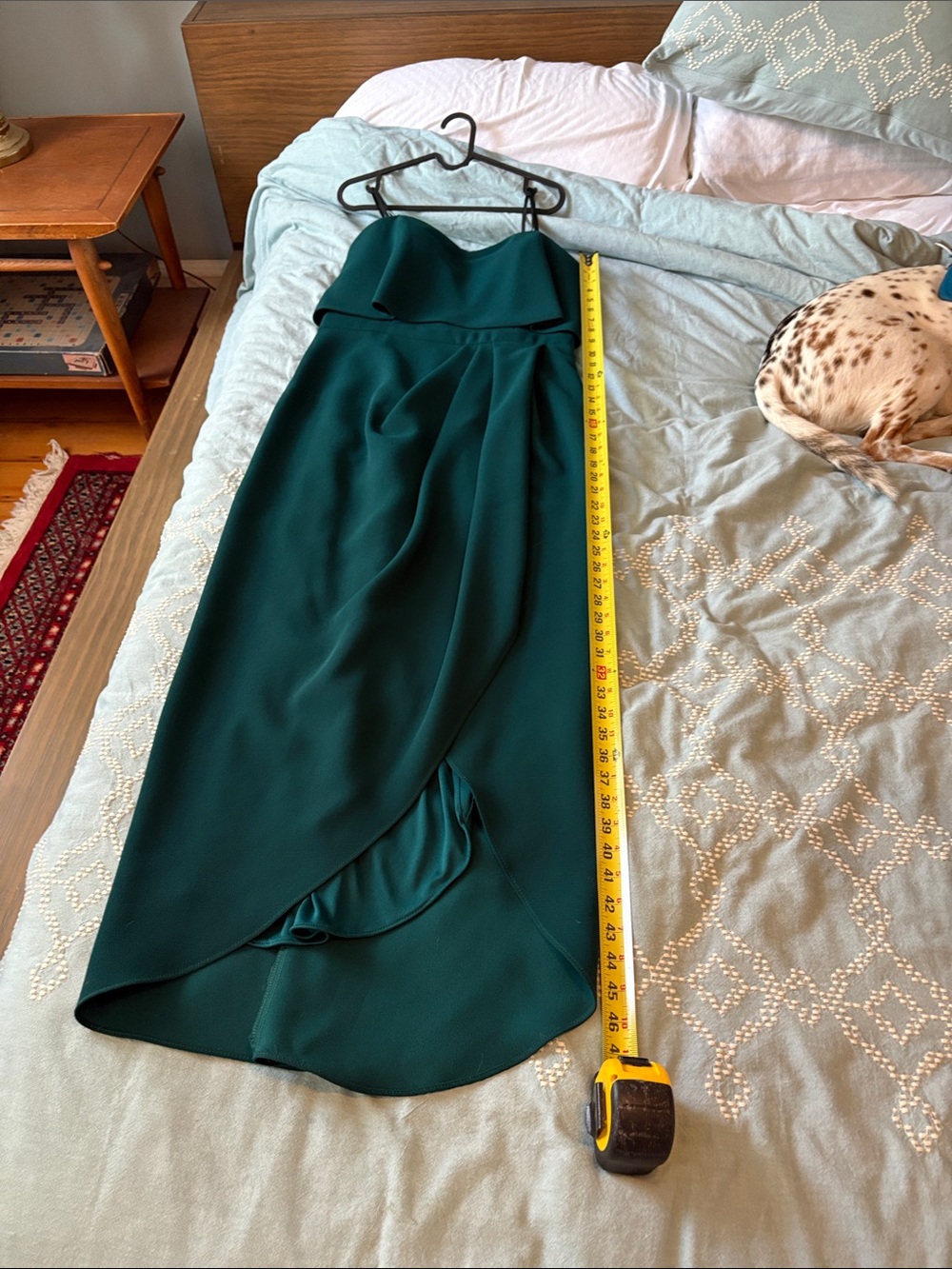 Xscape long strapless dress, perfect for wedding guest or bridesmaid - Picture 8 of 9
